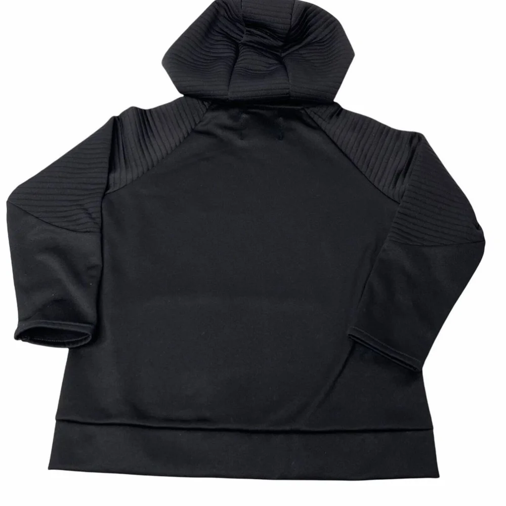 Old Navy Boys Active Dry Black Long Slv Hoodie with Sports Balls Graphic Sz XS 5